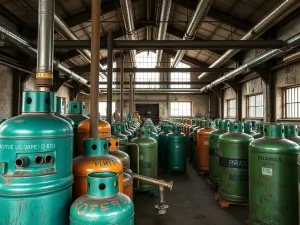 Zasilanie podstawowe i rezerwowe w instalacjach gazów technicznych